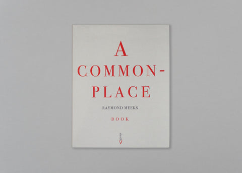 A Commonplace Book