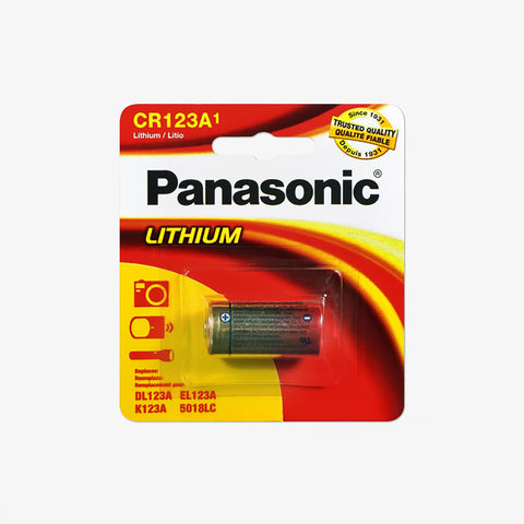 Panasonic CR123A Lithium 3V
